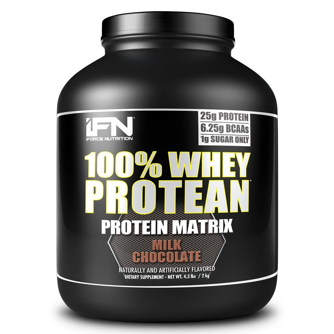 IFORCE 100% Whey Protean 4.3 Lbs 1 IFORCE 100% Whey Protean 4.3 Lbs