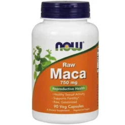 Now Foods Maca 750 Mg 90 Vegetable Capsules