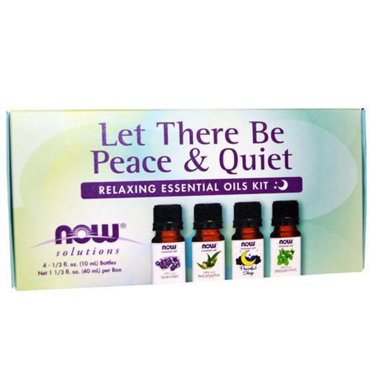 Now Foods Let There Be Peace & Quiet- Relaxing Essential Oils Kit 1 Now Foods Let There Be Peace & Quiet- Relaxing Essential Oils Kit