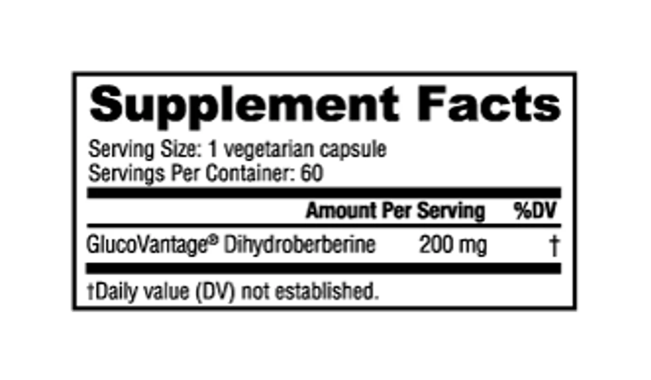 NutraBio Berberine Advanced 200mg 60 Capsules 3 NutraBio Berberine Advanced 200mg 60 Capsules - Image 3