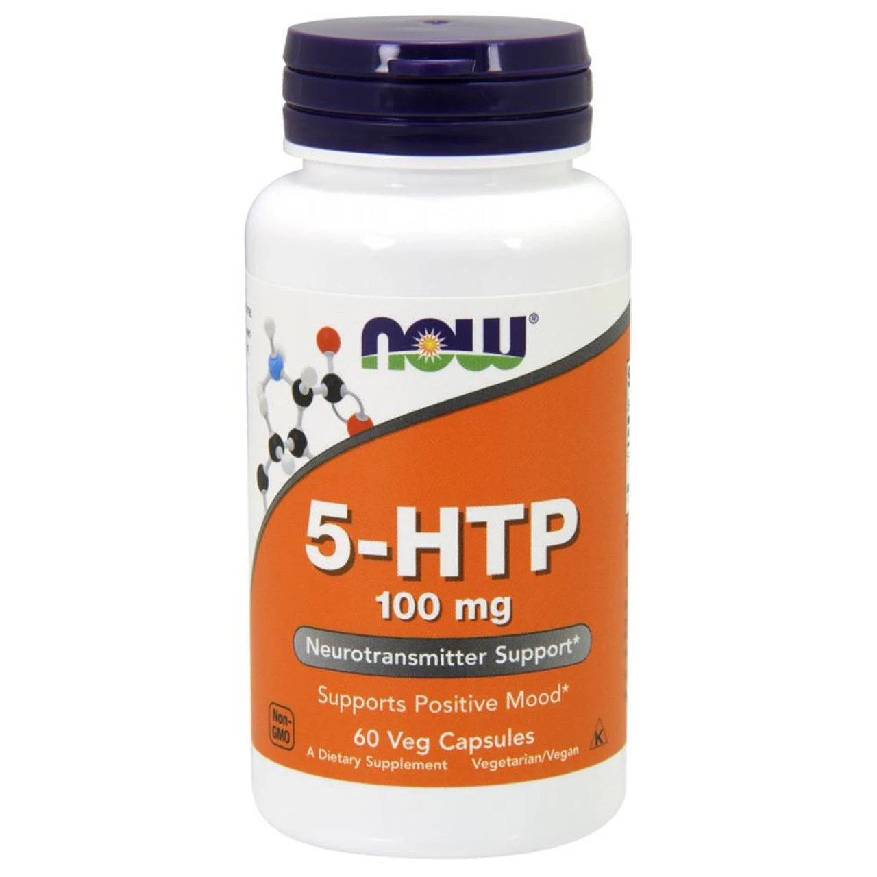 Now Foods 5-HTP 100mg 60 Vege Caps 1 Now Foods 5-HTP 100mg 60 Vege Caps