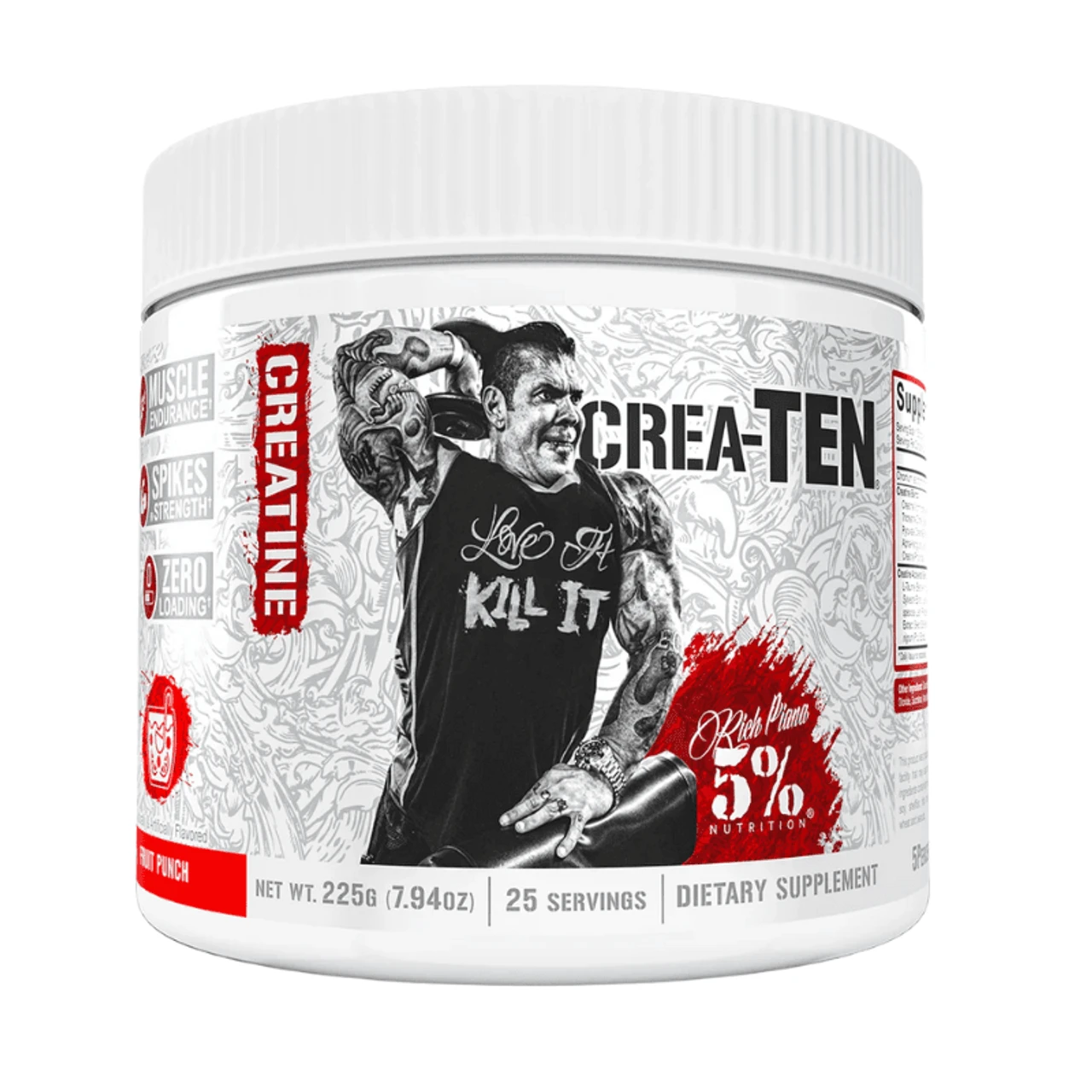 5% Nutrition Crea-Ten Creatine 25 Servings 2 5% Nutrition Crea-Ten Creatine 25 Servings - Image 2