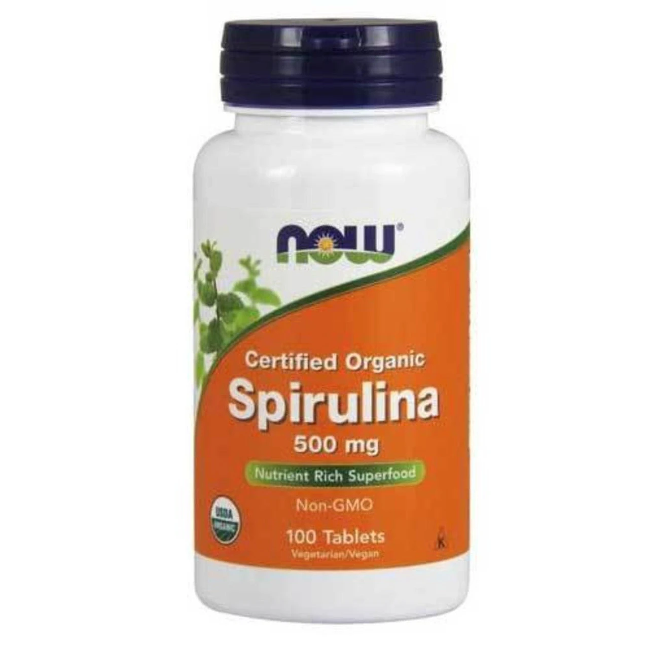 Now Foods Spirulina 500mg 100 Tablets 1 Now Foods Spirulina 500mg 100 Tablets