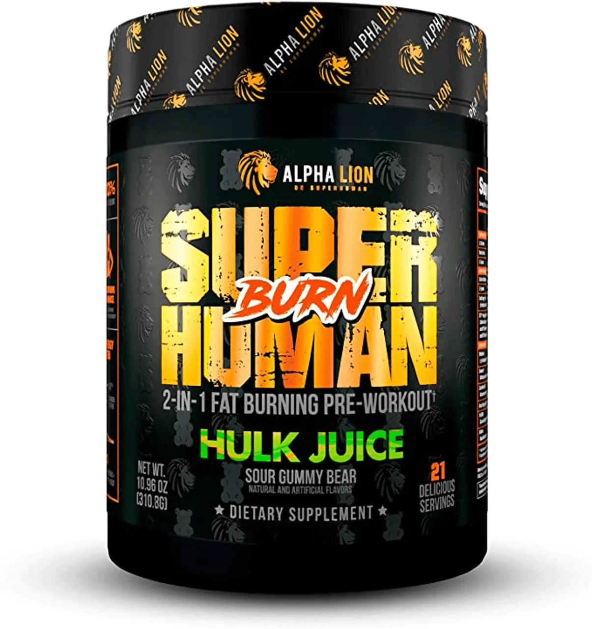 Alpha Lion SuperHuman Burn 21 Servings 3 Alpha Lion SuperHuman Burn 21 Servings - Image 3