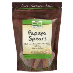 Now Foods Papaya Spears 12 Oz