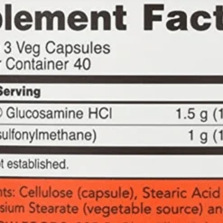 Now Foods Vegetarian Glucosamine & MSM120ct 3 Now Foods Vegetarian Glucosamine & MSM120ct -Now Foods Store 81G8e0zGP2L. AC SX466 2 55527.1704741028