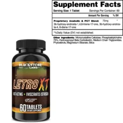 Blackstone Labs Letro XT 60 Tablets 6 Blackstone Labs Letro XT 60 Tablets -Now Foods Store Addaheading 1 92042.1704735702