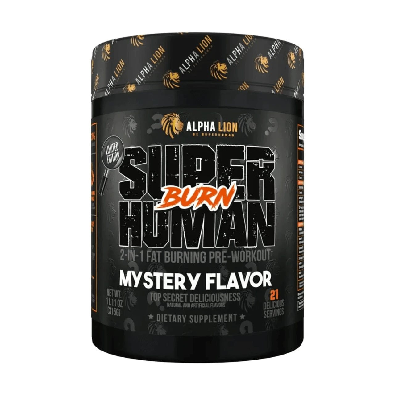 Alpha Lion SuperHuman Burn 21 Servings 1 Alpha Lion SuperHuman Burn 21 Servings