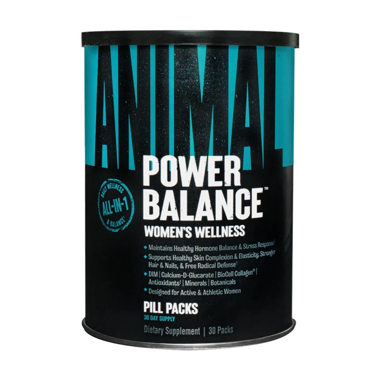 Universal Animal Power Balance Women's Wellness Pill Packs 30ct 1 Universal Animal Power Balance Women's Wellness Pill Packs 30ct