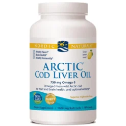 Nordic Naturals Arctic Cod Liver Oil Caps 180 SoftGels