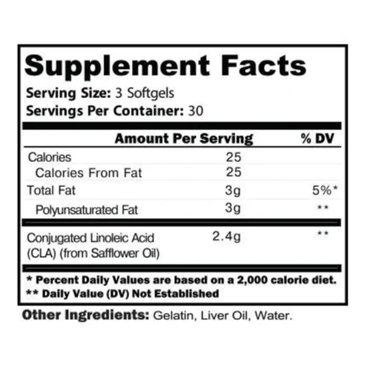 CTD Sports CLA 90 Capsules 2 CTD Sports CLA 90 Capsules - Image 2