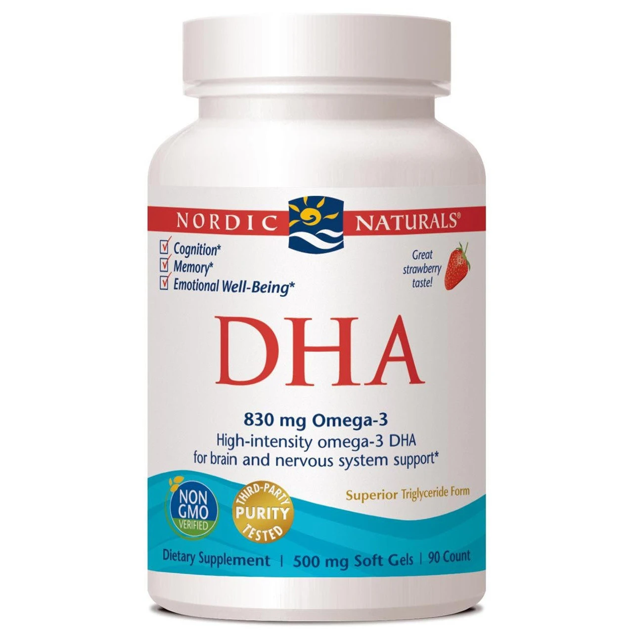 Nordic Naturals DHA 500mg 90 SoftGels 1 Nordic Naturals DHA 500mg 90 SoftGels