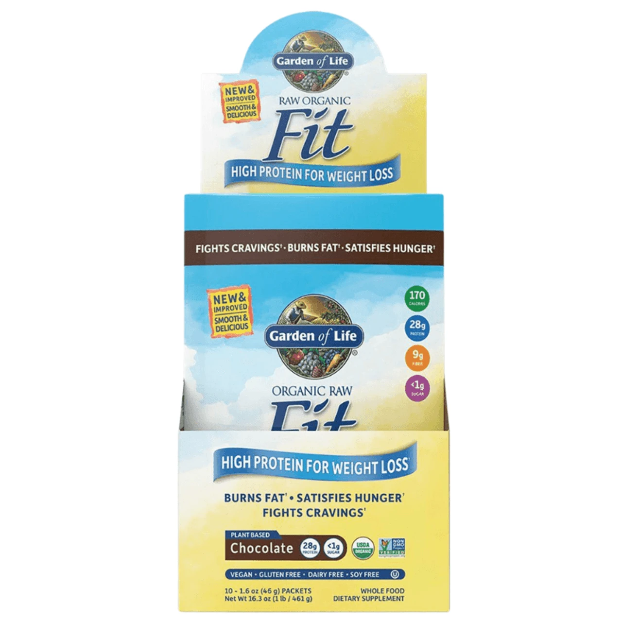Garden Of Life Raw Fit Packets 10/Box 2 Garden Of Life Raw Fit Packets 10/Box - Image 2