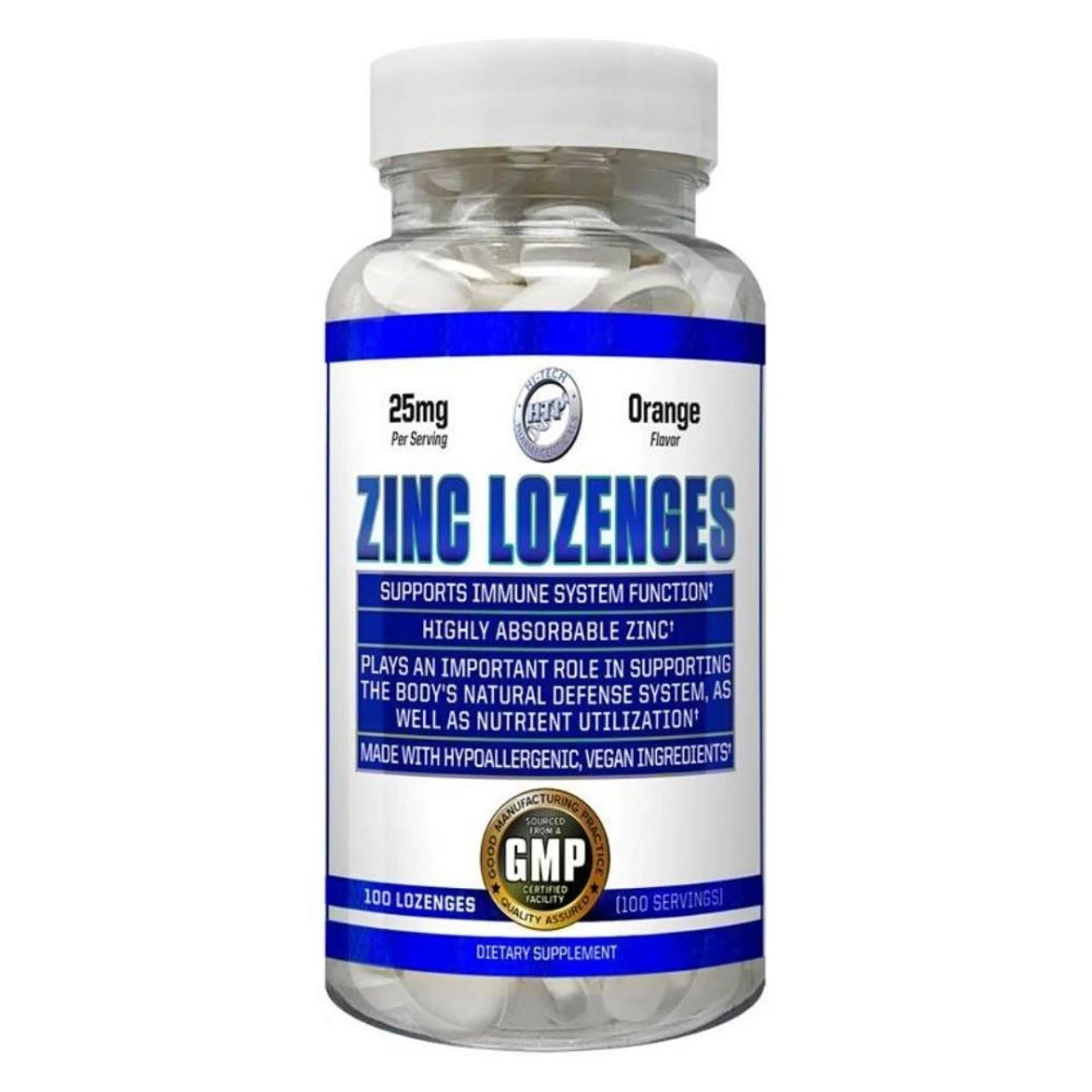 Hi-Tech Pharmaceuticals Zinc Lozenges 100ct 1 Hi-Tech Pharmaceuticals Zinc Lozenges 100ct