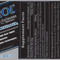 Hi-Tech Pharmaceuticals Halodrol 30 Tabs 7 Hi-Tech Pharmaceuticals Halodrol 30 Tabs -Now Foods Store Hi Tech Pharmaceuticals Halodrol 30 Tablets Label 22793.1746748469