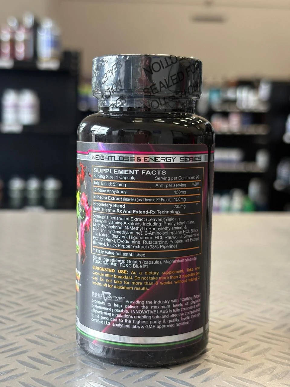 Innovative Labs Hell Fire 90 Caps 5 Innovative Labs Hell Fire 90 Caps - Image 5