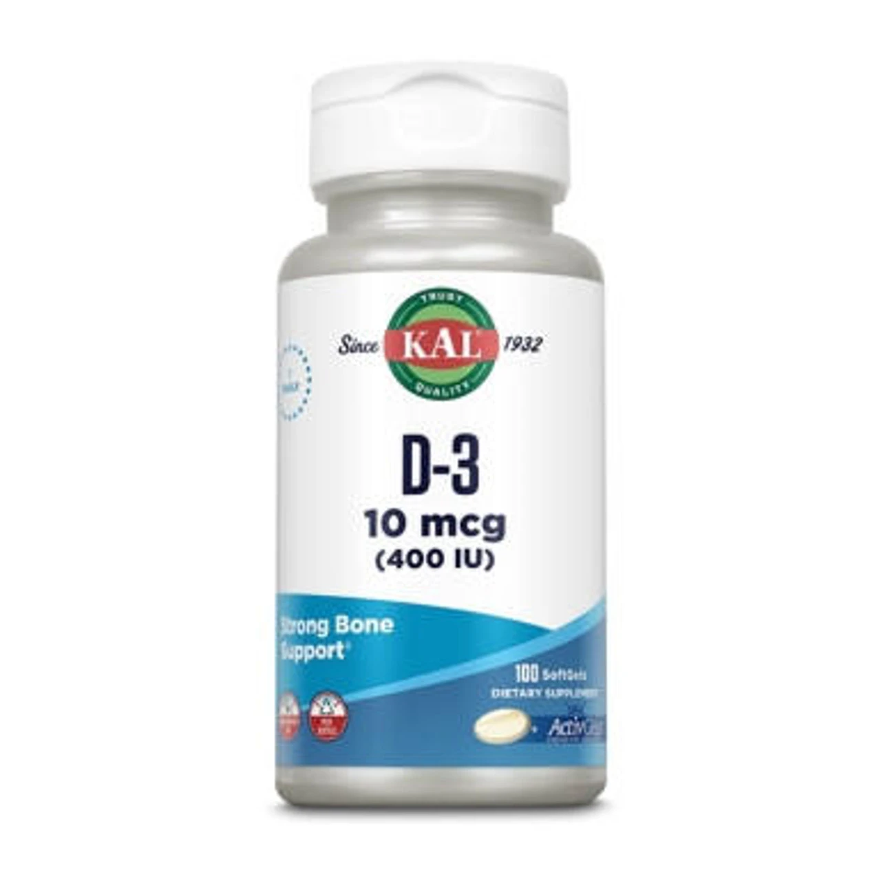 Kal D 400 IU 100 Softgels 1 Kal D 400 IU 100 Softgels