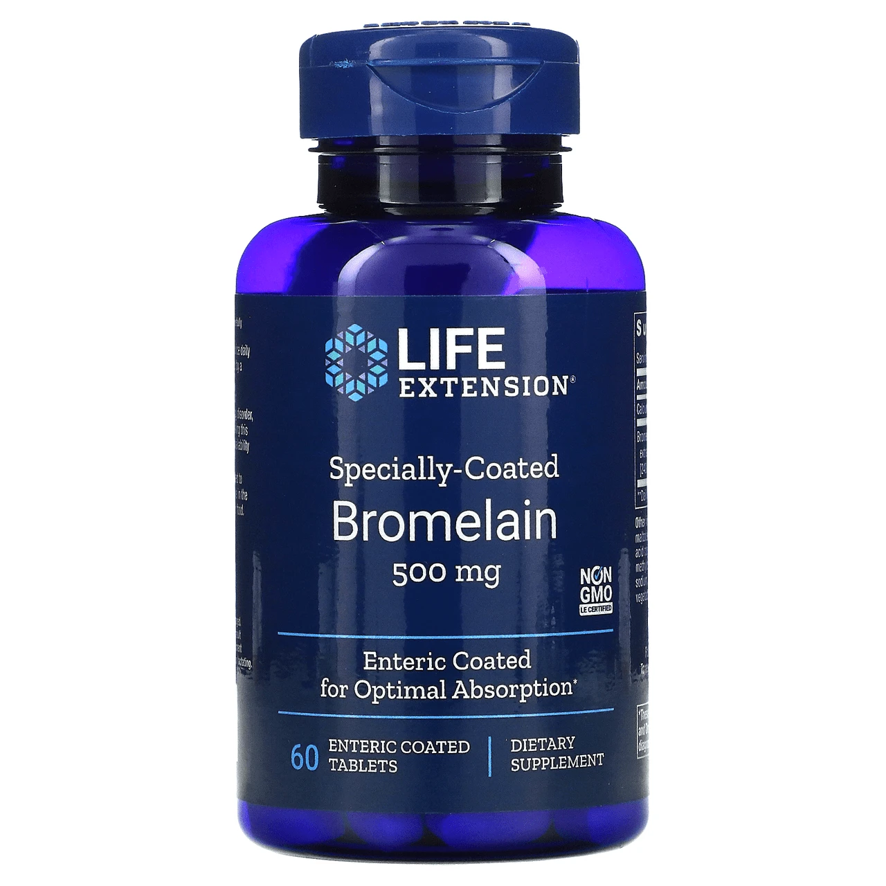 Life Extension Bromelain 500mg 60 Caps 1 Life Extension Bromelain 500mg 60 Caps