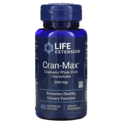 Life Extension Cran-Max Cranberry 500mg 60 Capsules