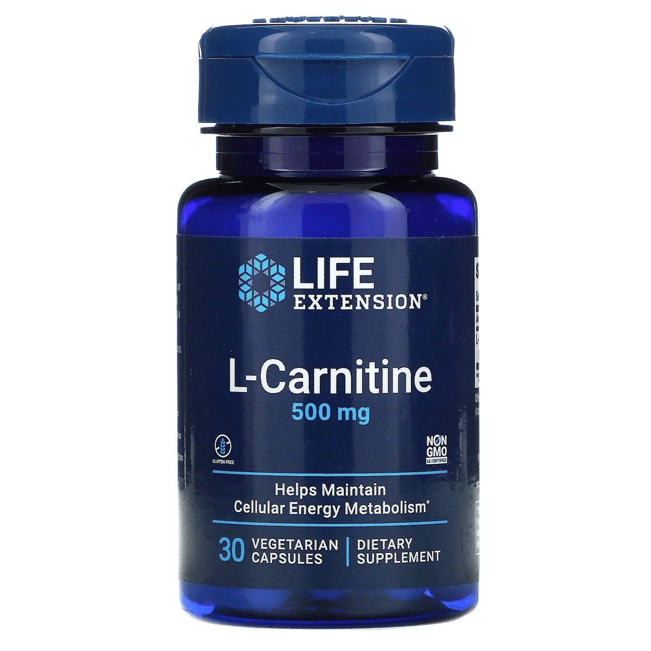Life Extension L-Carnitine 500mg 30 Caps 1 Life Extension L-Carnitine 500mg 30 Caps