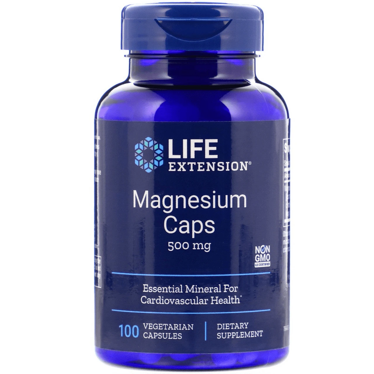 Life Extension Magnesium CAPS 500mg 100 Vege Caps 1 Life Extension Magnesium CAPS 500mg 100 Vege Caps