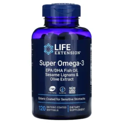 Life Extension Super Omega-3 EPA/DHA Fish Oil 120 Softgels
