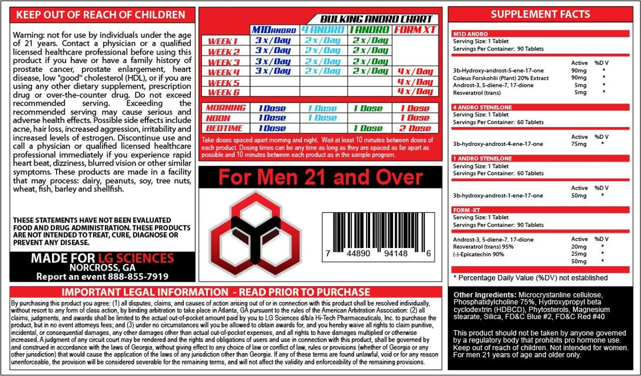 LG Sciences Bulking Andro Kit 2 LG Sciences Bulking Andro Kit - Image 2