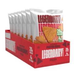 Legendary Popped Protein Chips 7/Box -Now Foods Store Legendary Protein Chips Pizza 44432.1738211174