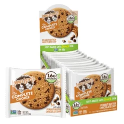 Lenny & Larry's Complete Cookie 12/Box -Now Foods Store Lenny Larrys Complete Cookies Peanut Butter Chocolate Chip 65228.1738817652