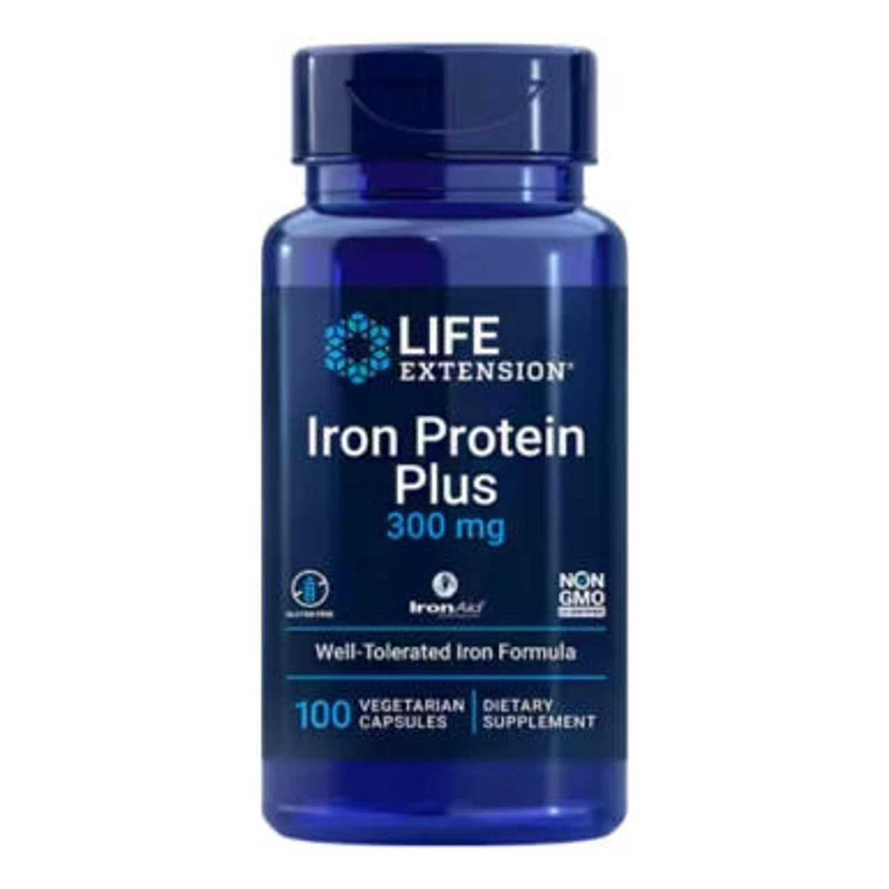 Life Extension Iron Protein Plus 300mg 100 Caps 1 Life Extension Iron Protein Plus 300mg 100 Caps