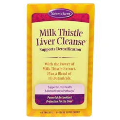 Nature's Secret Milk Thistle Liver Cleanse 60 Tabs
