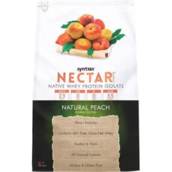 Syntrax Nectar Naturals Protein 2 Lbs -Now Foods Store NECTAR NAT 2 PEACH 63640.1707417963