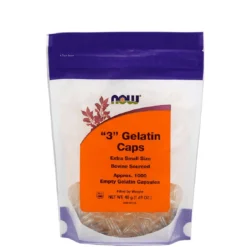 Now Foods Empty Gel Capsules #3 1000 Capsules