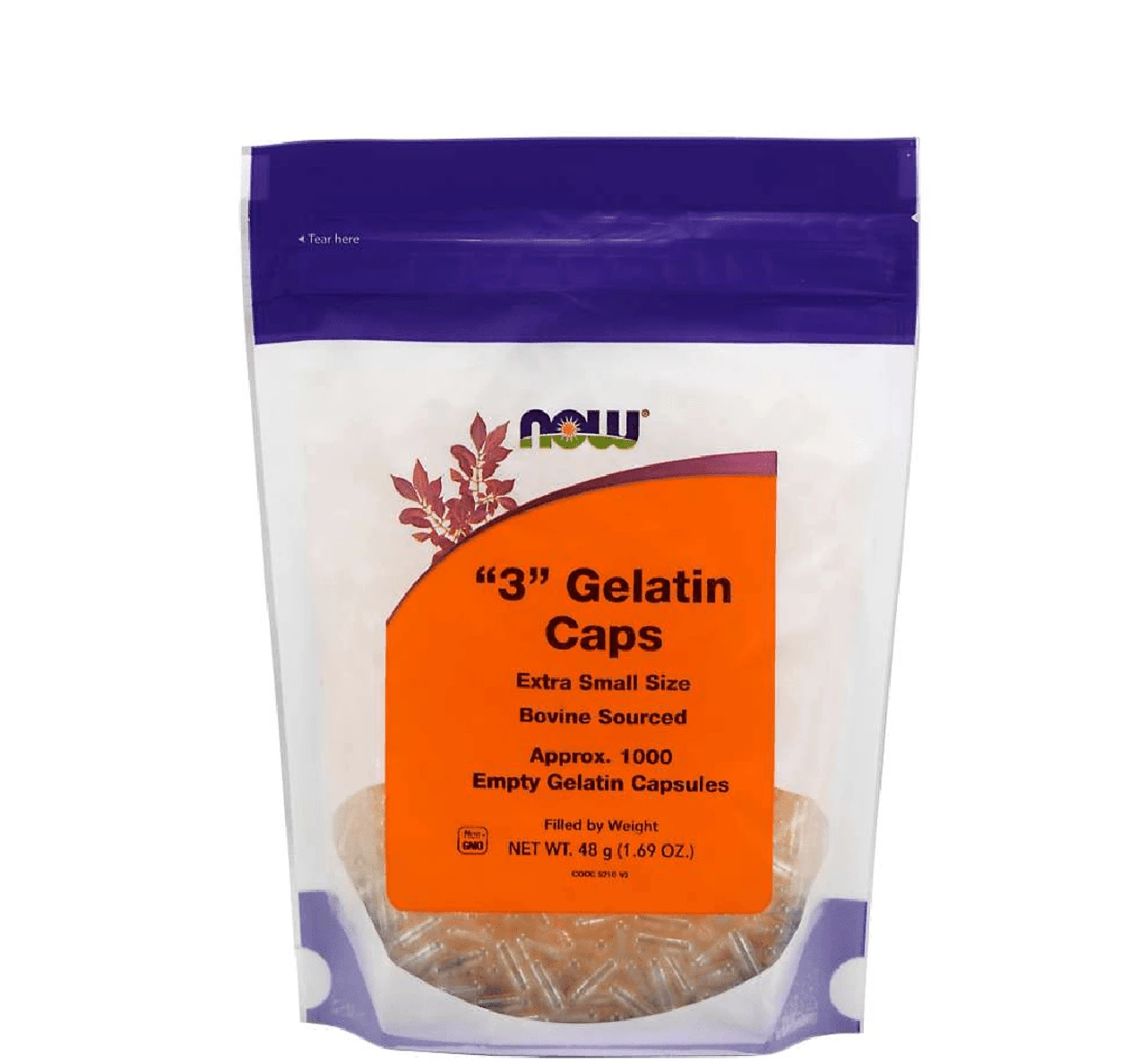 Now Foods Empty Gel Capsules #3 1000 Capsules 1 Now Foods Empty Gel Capsules #3 1000 Capsules