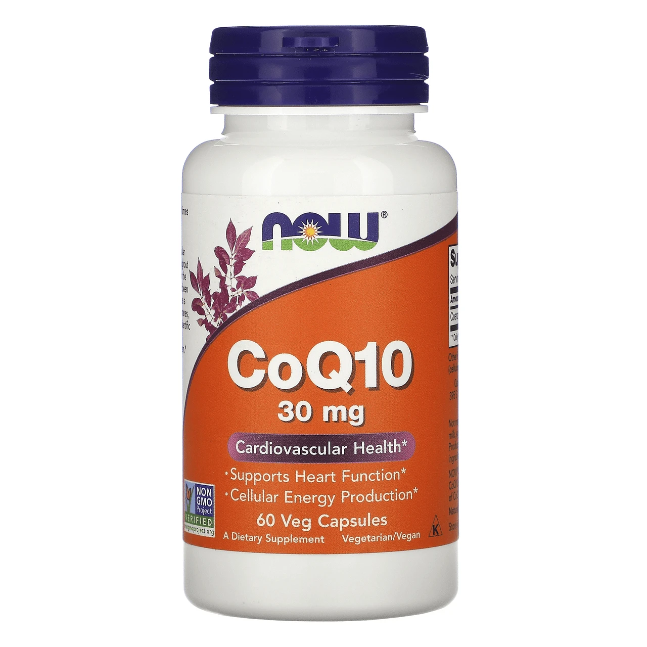 Now Foods CoQ10 30 Mg 60 Vegetable Capsules 1 Now Foods CoQ10 30 Mg 60 Vegetable Capsules