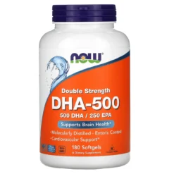 Now Foods DHA 500 Mg 180 Softgels