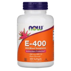 Now Foods E-400 Mixed TOC 250 Softgels