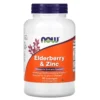 Now Foods Elderberry & Zinc 90 Lozenges