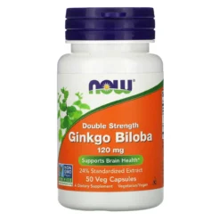 Now Foods Ginkgo Biloba 120 Mg 50 Vege Caps