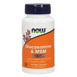 Now Foods Glucos & M.S.M 750/250 Mg 60 Capsules