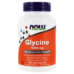 Now Foods Glycine 1000 Mg 100 Capsules