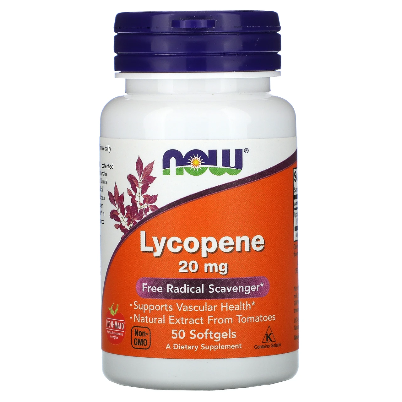Now Foods Lycopene 20 Mg 50 Softgels 1 Now Foods Lycopene 20 Mg 50 Softgels