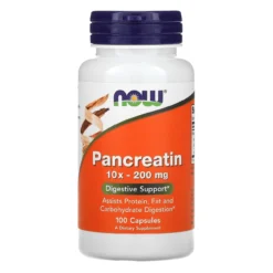 Now Foods Pancreatin 2000 Mg 100 Capsules