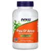 Now Foods Pau D' Arco 500 Mg 250 Capsules