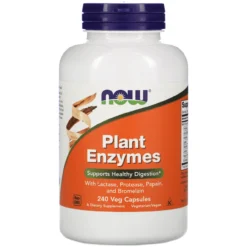 Now Foods Plant Enzymes 240 Vegetable Capsules