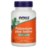 Now Foods Potassium Plus Iodine 180 Tablets