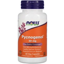 Now Foods Pycnogenol 30 Mg 60 Capsules
