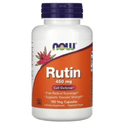 Now Foods Rutin 450 Mg 100 Capsules