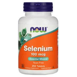 Now Foods Selenium 100 Mcg 250 Tablets