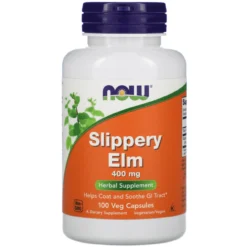 Now Foods Slippery Elm 400 Mg 100 Capsules